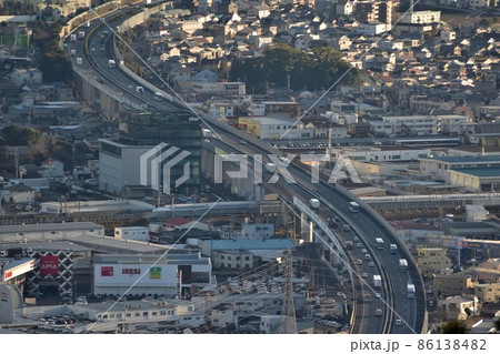静岡市草薙駅周辺風景220120pm4:00 静岡市草薙駅周辺風景220120pm4:00 86138482
