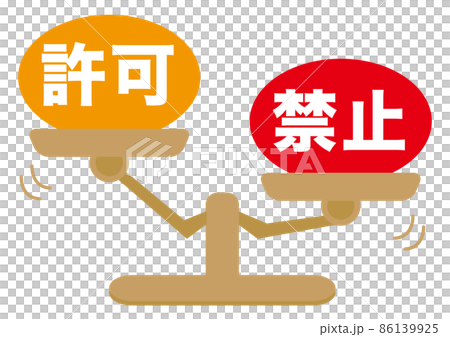 許可・禁止 86139925