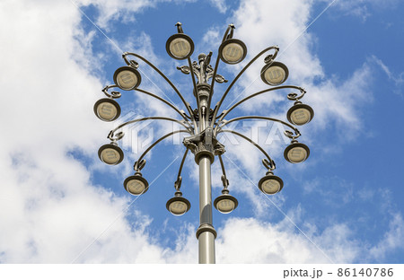 Street lighting lantern with LED lamps 86140786