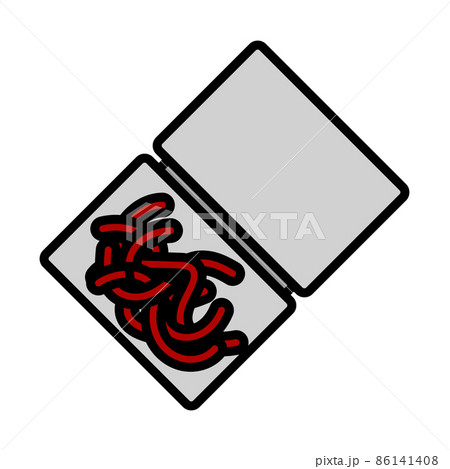 Icon Of Worm Container Icon Of Worm Container 86141408