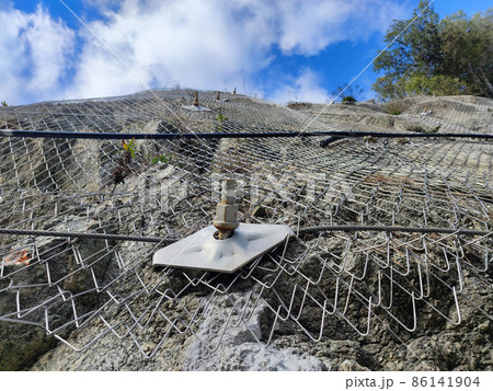 Acier iron Metallic net for rocks falling protection 86141904