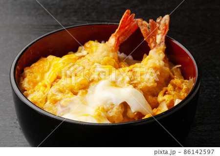エビとじ丼 86142597