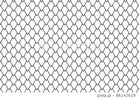 Dragon squama geometric white simple seamless pattern Dragon squama geometric white simple seamless pattern 86142629