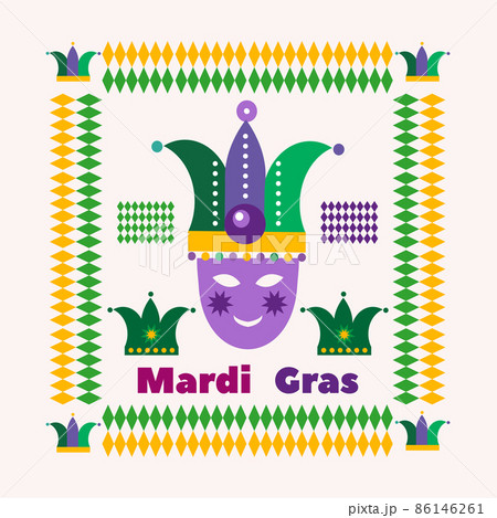 Mardi Gras card 1 86146261