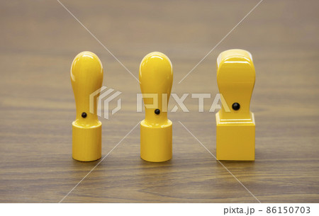 木製の起業印鑑3種類セットの画像 86150703