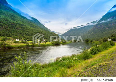 Sognefjord in Norway Sognefjord in Norway 86150980