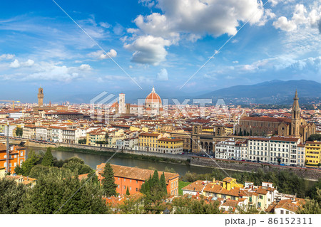 Panoramic view of Florence 86152311