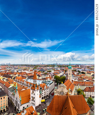 Aerial view of Munich Aerial view of Munich 86152329