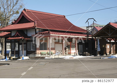 草軽電気鉄道旧北軽井沢駅舎　北軽井沢駅 86152977