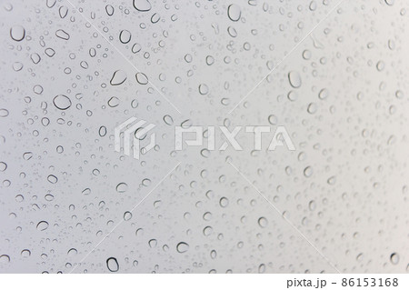 Water drops on glass Water drops on glass 86153168