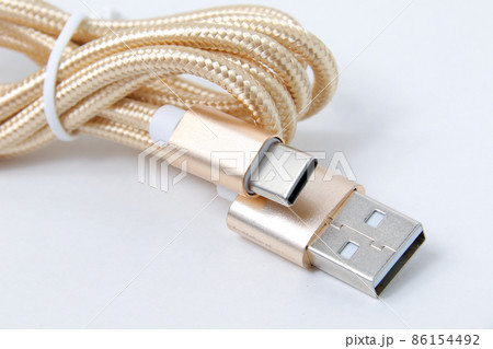 ケーブル, USBケーブル, USB, OA機器, デジタル, パソコン, ビジネス, 接続 ケーブル, USBケーブル, USB, OA機器, デジタル, パソコン, ビジネス, 接続 86154492
