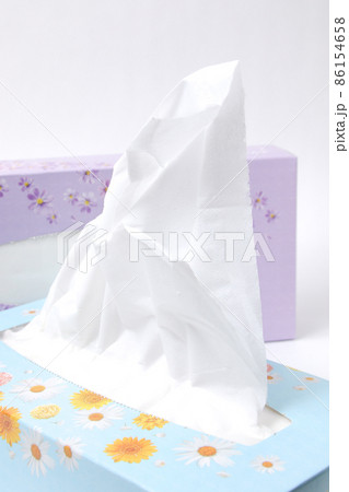 ティッシュ, 箱ティッシュ, ちりかみ, 生活, 生活用品, ティッシュペーパー, 日用品, 日常品 86154658