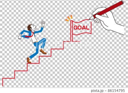 Business office worker Work company Society Work Step-up challenge Challenge Aspirational growth Business office worker Work company Society Work Step-up challenge Challenge Aspirational growth 86154795