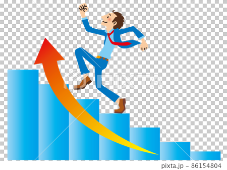 Business office worker work company society work step-up challenge challenge 86154804