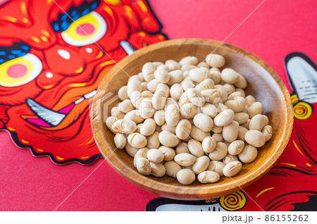 節分の豆 86155262