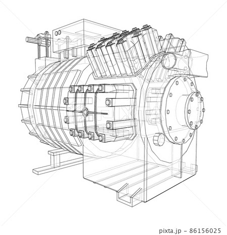 Air conditioning compressor 86156025