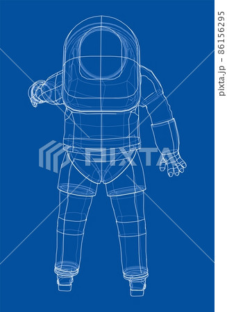 Astronaut concept. 3d illustration Astronaut concept. 3d illustration 86156295