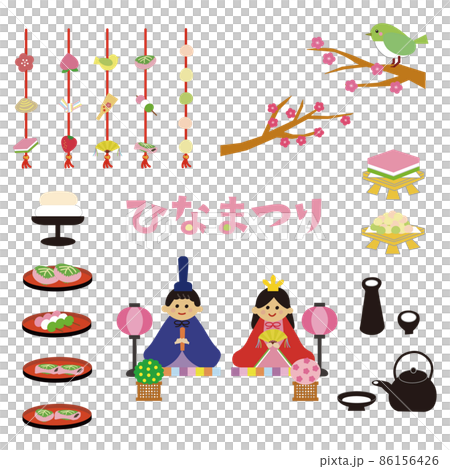 Hinamatsuri Material Set Kanto Hina Hinamatsuri Material Set Kanto Hina 86156426