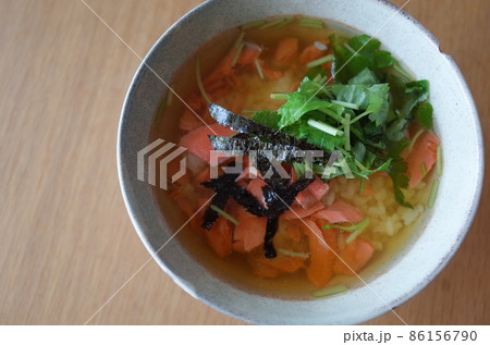 手作り鮭茶漬け 86156790
