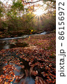 秋の渓谷 86156972