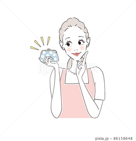 お金のことを考える主婦 86158648