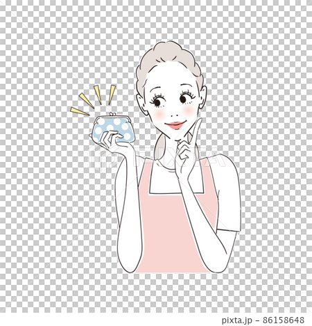 お金のことを考える主婦 86158648