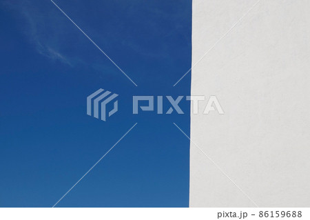 青空と白い壁 青空と白い壁 86159688