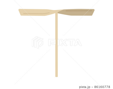 竹とんぼの玩具のイラスト 86160778
