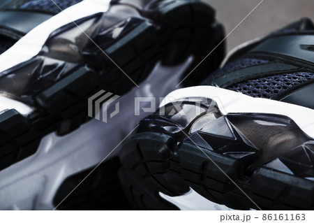 Gel inserts for cushioning on the sole of ultra-modern sports sneakers 86161163