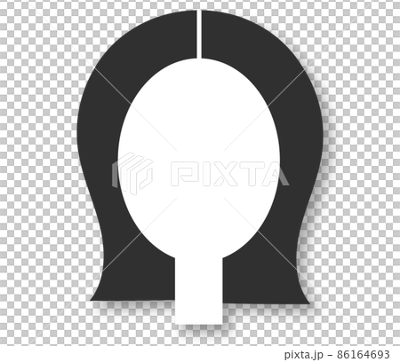 黒髪ヘアスタイル 黒髪ヘアスタイル 86164693