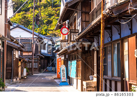 《広島県》御手洗の街並み・大崎下島《とびしま海道》 86165303