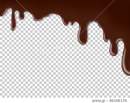 垂れたチョコ 上寄り(ヨコ) 垂れたチョコ 上寄り(ヨコ) 86166176