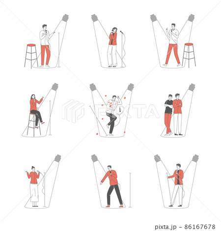 Stand Up Comedy Set 86167678