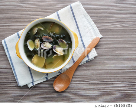 ワカメ アサリ 貝 86168808