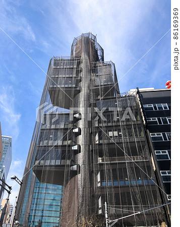 東京銀座・改築中の静岡新聞・静岡放送東京支社ビル 東京銀座・改築中の静岡新聞・静岡放送東京支社ビル 86169369