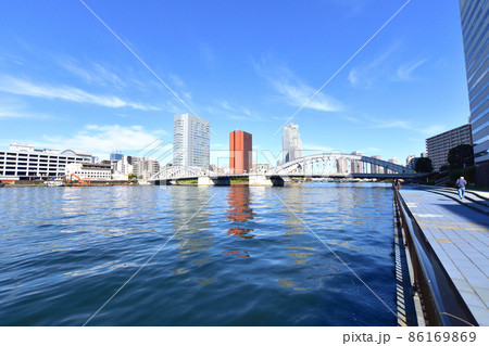 2021年、東京都 隅田川の風景 2021年、東京都 隅田川の風景 86169869