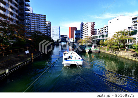 2021年、東京都 隅田川の風景 2021年、東京都 隅田川の風景 86169875