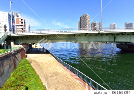 2021年、東京都　隅田川の風景 86169894