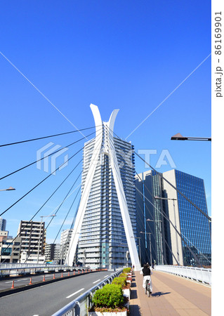 2021年、東京都　隅田川の風景 86169901