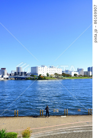 2021年、東京都　隅田川の風景 86169907