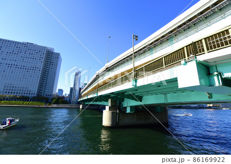 2021年、東京都 隅田川の風景 2021年、東京都 隅田川の風景 86169922