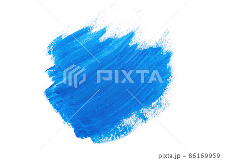 abstract acrylic watercolor paint brush stroke texture isolated on white background for logo and banner. design, creative, and illustration. abstract acrylic watercolor paint brush stroke texture isolated on white background for logo and banner. design, creative, and illustration. 86169959