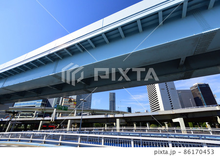 2021年、東京都　隅田川の風景 86170453