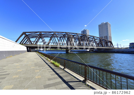 2021年、東京都　隅田川の風景 86172962