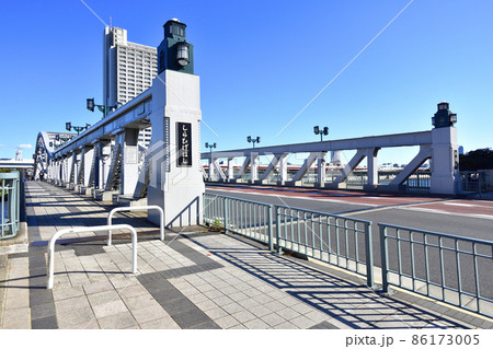 2021年、東京都　隅田川の風景 86173005