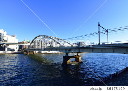 2021年、東京都　隅田川の風景 86173199