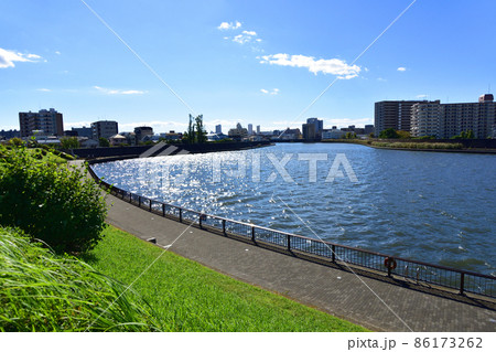 2021年、東京都 隅田川の風景 2021年、東京都 隅田川の風景 86173262