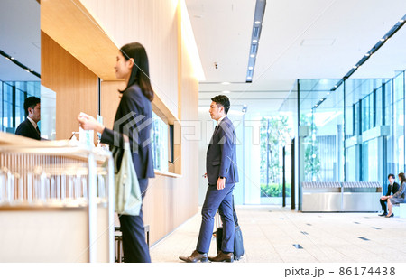 ホテルのフロントイメージ 撮影協力「LINK FOREST」 86174438