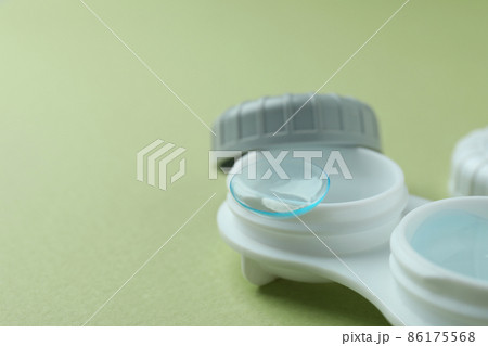 Concept of contact lenses for eyes, health care Concept of contact lenses for eyes, health care 86175568