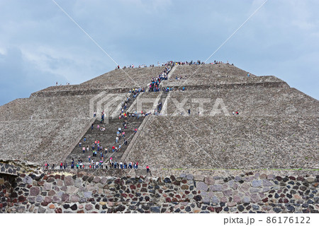 ラテンアメリカ最大の都市遺跡、メキシコのテオティワカン Teotihuacan 86176122